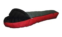 Backside 800 40 Degree Down Sleeping Bag (Red/Graphite)