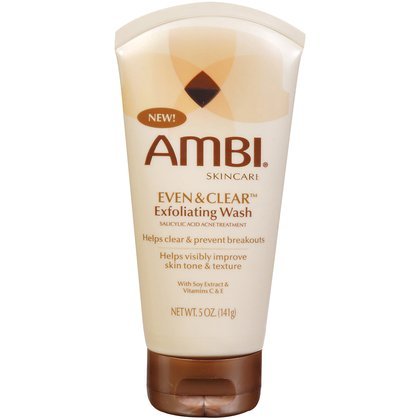Ambi Skin Care Even & Clear Exfoliating Wash-5 ounces (Pack of 4)