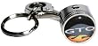 Pontiac GTO Premium Chrome Piston Keychain