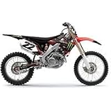 03-07 HONDA CR85: 2012 FACTORY EFFEX MONSTER ENERGY GRAPHICS - HONDA by Factory Effex