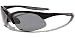 Polarized Sunglasses for Fishing, Cycling, Golf, Kayaking Superlight Tr90 Frame JMP44 (Black Smoke)