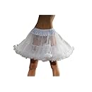 Secret Wishes Dancing Girl Long Petticoat, White, One Size