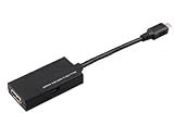 SANOXY Micro USB to HDMI MHL Adapter Cable for HTC Evo 3D, HTC Evo 4G Tablet, HTC Sensation 4G, HTC Flyer, Samsung I997 In...