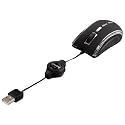 Hama M530 LED optische Notebook Maus schnurgebunden schwarz