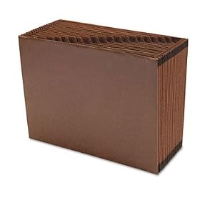 Smead 70425 - A-Z Open Expanding File, 21 Pockets, Letter, Leather-Like Redrope-SMD70425