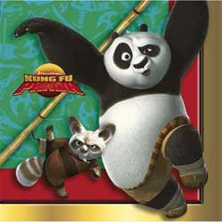 Kung Fu Panda Beverage Napkins, 16ct by Rubies