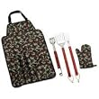 Chefmaster 5pc Deluxe Camouflage Barbeque Tool Set