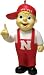 Nebraska - Lil Red Mascot Ornament