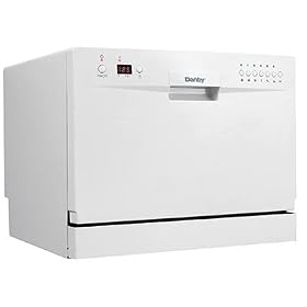 Danby Countertop Dishwasher 6-place Setting Energy Star Rated DDW611WLED-O