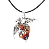 Anh�nger Drache FLAME DRAGON Drachen Zinn Schmuck Fantasyvon "Toms-Silver"