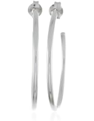 Argento Vivo Silver-Tone Small Hoop Earrings