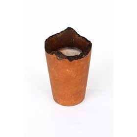 Golden Delicious Apple Soy Candle, Terra Vasa Ceramic Pot (Small Round)