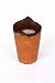 Golden Delicious Apple Soy Candle, Terra Vasa Ceramic Pot (Small Round)