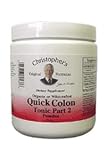 Cleanse Quick Colon D-Tox Powder ( 8 Oz ) ( (Intestinal Corrective Formula # 2) ) Christophers Original Formulas