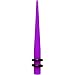 4 Gauge Acrylic Purple Taper