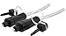 GE Pro 6 ft. (1.8m) Digital Fiber Optic Audio Toslink Cable with Mini Toslink Adapters, High Grade, Compatible with Streaming Devices, Surround Sound, Blu-ray, DVD, DVR, Sound Bars, and More, 33533