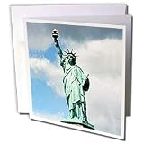 Statue Of Liberty - Statue Of Liberty - Greeting Cards-12 Greeting Cards with envelopes