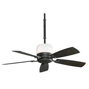Fanimation Fans HF7240BZ Hubbardton Large Fan (52'' and Larger) Ceiling Fan - Bronze / Coffee / Stone Coffee