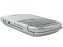 ITALKonline SILVER Clip On Back Shell Case / Cover / Skin with Screen Protector and Cleaning Cloth for BlackBerry 9000 BOLD