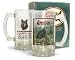Black Bear Glass Beer Mug