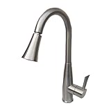 〔INK-03030399G〕　シングルレバーハンドル　トールタイプ　シャワーヘッド付　混合水栓　シルバー（銀）