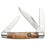 Sportsman Series Insignia Edition Burl Wood Large Stockman (19325)