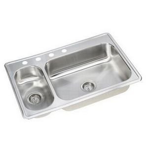 Dayton DAYTON DOUBLE BOWL SINK DDEMR233224