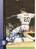 Willie Blair Detroit Tigers 1999 Team Issued Autographed Card