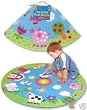 Gro�er runder Spielteppich Puzzlematten mit Tieren