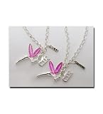 Best Friends Fairy Chram Bracelets and CTR Charm Bracelets, Featuring Pink Fairys... Silver Bracelets and Charms... Comes with Two Bracelets to Share with Friends... Perfect for Little Girls, Makes a Great Birthday or Christmas Present