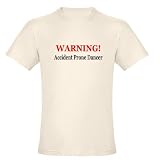 WARNING! Accident Prone Men's Organic Cotton Tee