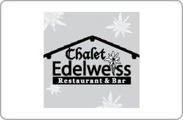 Chalet Edelweiss Gift Card ($75)