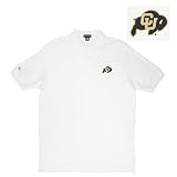 Colorado Golden Buffaloes NCAA Classic Pique Polo Shirt (White) at Antigua