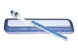 New Toothbrush Sterilizer Portable UV System Kills Upto 99.9% of Harmful Bacteria & Germs on your Toothbrush or Toothbrush Head. 5 Minute Auto Timer. Ideal for Travel. 2 x AA Batteries
