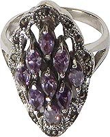 Sterling Silver Mens Ring Jewelry with Gemstone Handmade Christmas Present