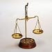 REAL SIMPLE...BRASS SCALE WITH A HARDWOOD BASE!!