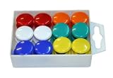 Small Mixed Notice Board/Planning Magnets (20mm dia x 7.5mm tall) (Pack Of 24)