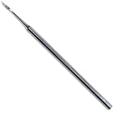 Mars Stainless Steel Single End Tooth Scaler for Dogs and Cats, Small Bow End, Professional Dental Grade