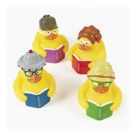  12 Reading Rubber Ducks