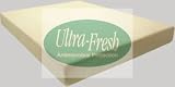 Anti Allergy "ULTRAFRESH" TREATED 2 inch DOUBLE SIZE MEMORY FOAM MATTRESS TOPPER WITH A FREE WASHABLE COVER,AND NECK PILLOW