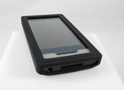 Black Soft Rubber Silicone Skin Case Cover for Microsoft Zune HD 16GB/32GB Pl...