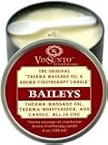 Vinotherapy BAILEY'S Warm Moisturizer, Massage Oil, and Candle All-in-one (round shape)