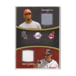Buy 2008 Sweet Spot Swatches Dual #DGS Ken Griffey Jr Grady Sizemore - Cincinnati Reds Clevland Indians...
