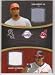 2008 Sweet Spot Swatches Dual #DGS Ken Griffey Jr / Grady Sizemore - Cincinnati Reds / Clevland Indians (Piece of Authentic Game-Worn Jersey ) (Baseball Cards)