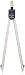 Weems &amp; Plath Marine Navigation Matte Nickel Divider (6-Inch)