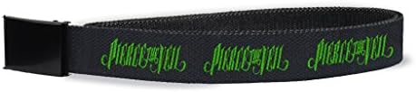 YANHU Men's Pierce The Veil Band Web Waist Belt Military Style With Buckle