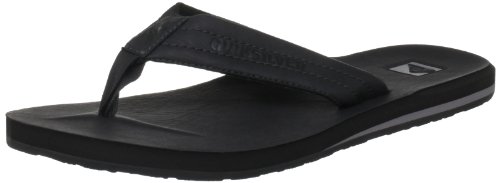Quiksilver Men's Carver Nubuck Grey/Dark Grey Sandal KRMSL283-GGDS 10 UK, 44 EU
