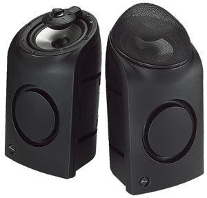 Mirage OASIS OMNI 5 Black (Pr) 2-Way OMNIPOLAR(TM) Indoor / Outdoor Speaker