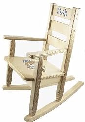 Sports Theme Rocking Chair Personalized with Childs Name