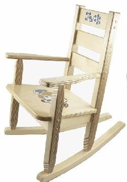 Sports Theme Rocking Chair Childs Name